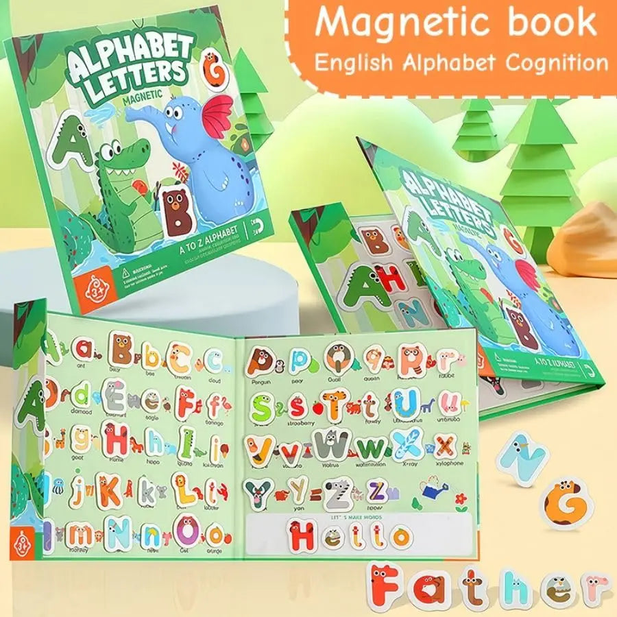 Magnetic Alphabets Learning Book