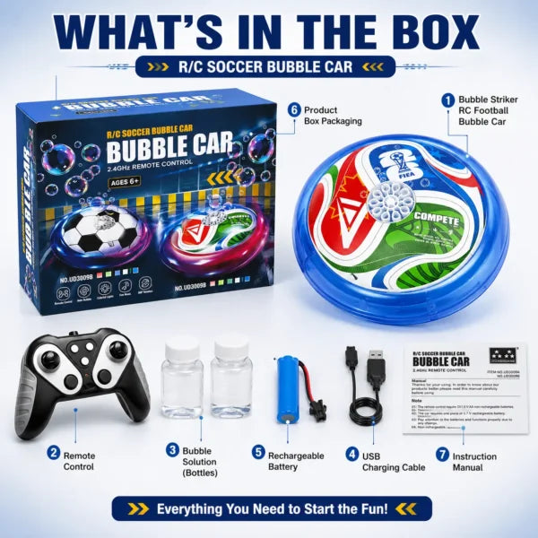 Bubble Striker – RC Football Bubble Car