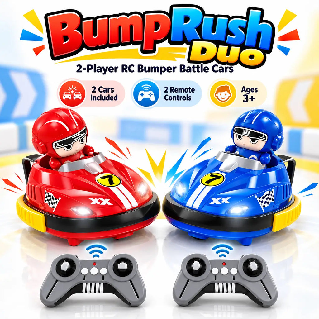 BumpRush Duo – 2 Player RC Bumper Cars
