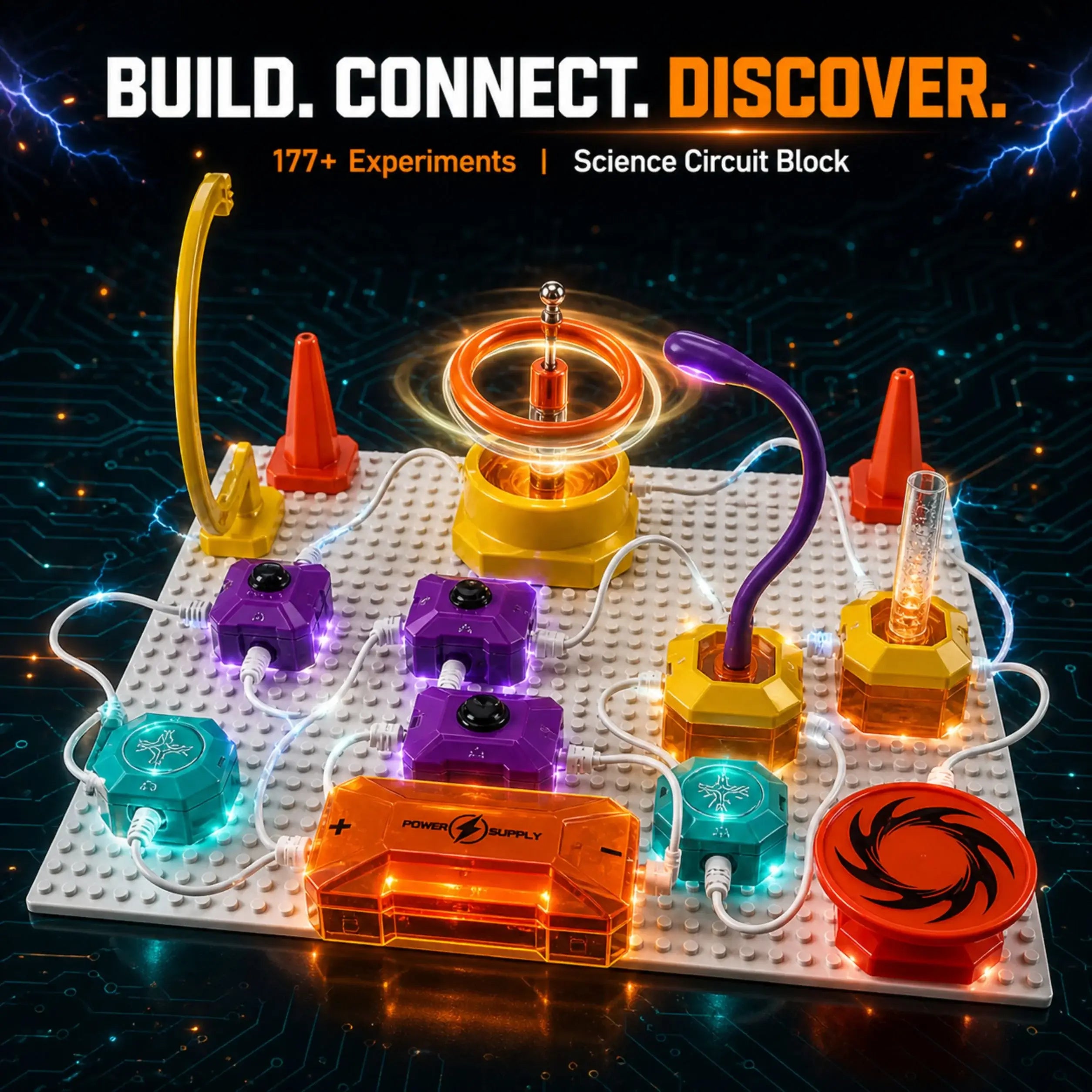 Electro Blocks — 177-in-1 Circuit Lab for Kids