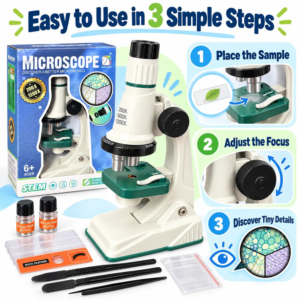MiniScope – Kids' Microscope Kit