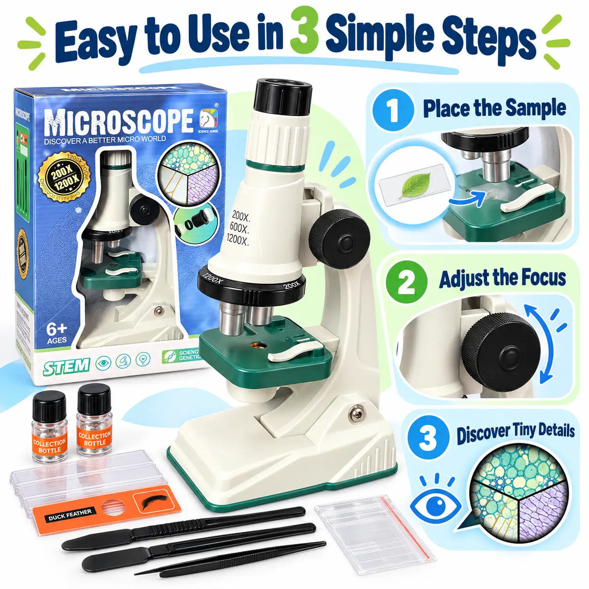 MiniScope – Kids' Microscope Kit