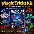 Magic Lab – 35 Amazing Magic Tricks Kit for Kids