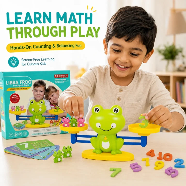 Math Hopper – Frog Counting &amp; Balance ⚖️🔢