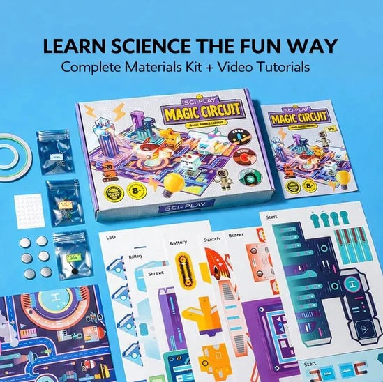 Electro City – Paper Circuit STEM Kit | Future City Theme