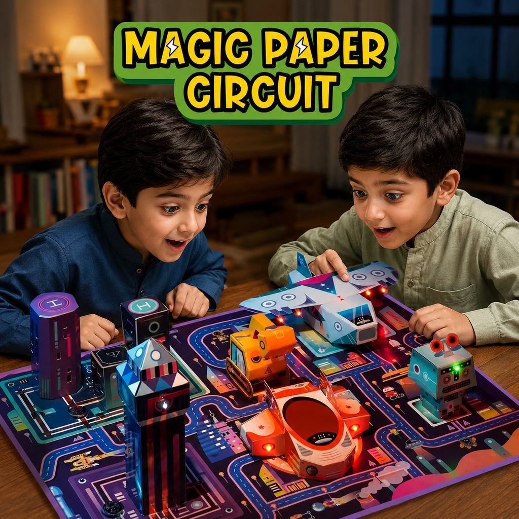Electro City – Paper Circuit STEM Kit | Future City Theme