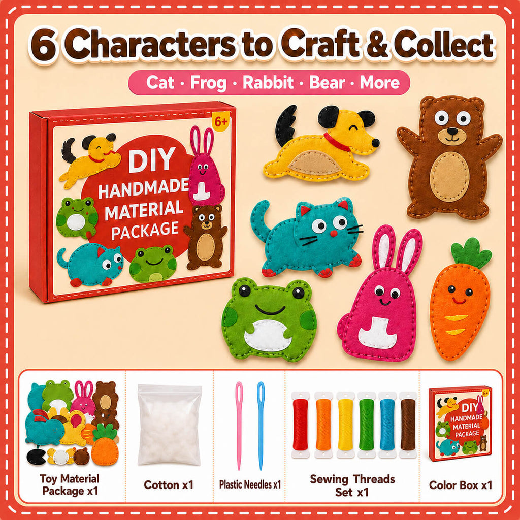 Stitch Lab - 6 In 1 DIY Sewing Kit