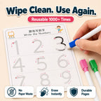 Trace And Erase - 64 Reusable Activities For Growing Minds