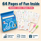 Trace And Erase - 64 Reusable Activities For Growing Minds