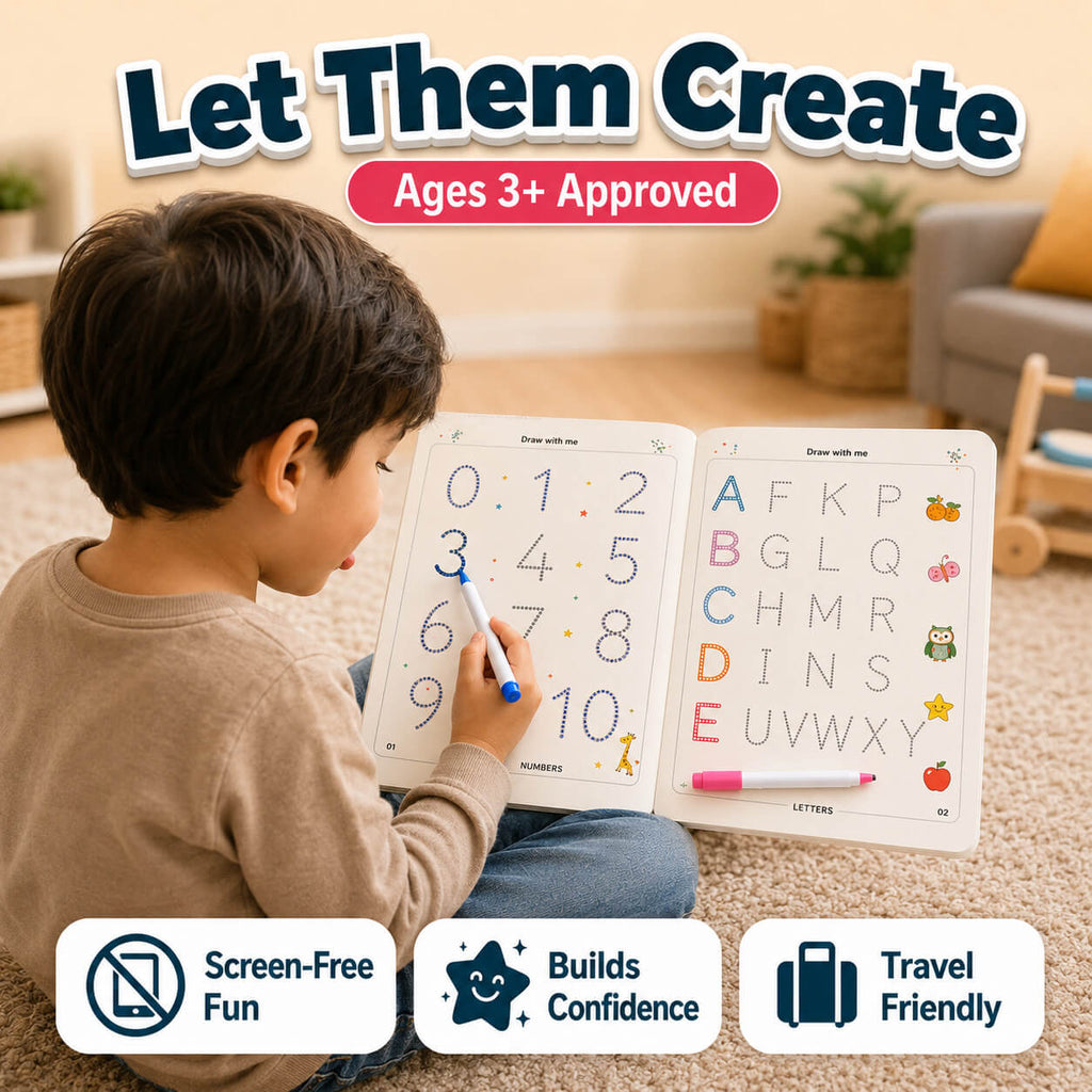 Trace And Erase - 64 Reusable Activities For Growing Minds