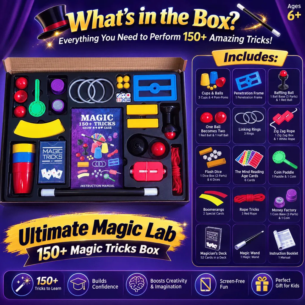 Ultimate Magic Lab – 150+ Magic Tricks Box