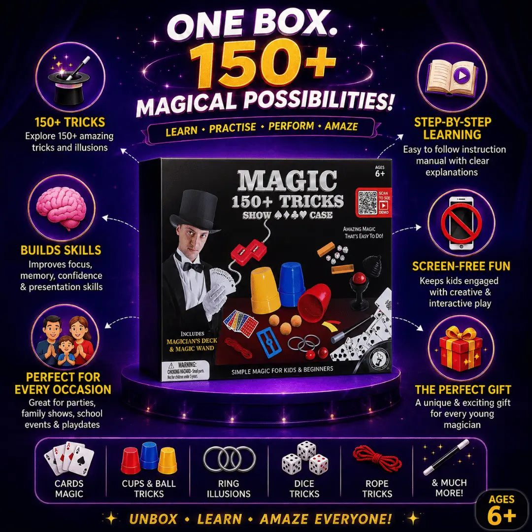 Ultimate Magic Lab – 150+ Magic Tricks Box