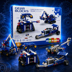 Gear Blocks Creator — 534-Piece STEM Engineering Set